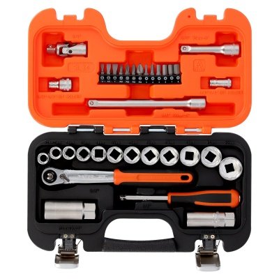 Bahco topnøglesæt 3/8" 12-kant