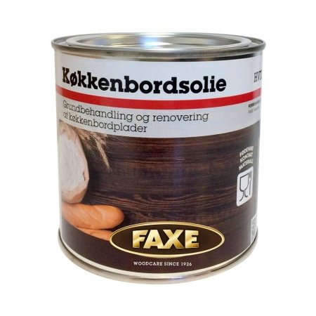 Faxe køkkenbordsolie hvid Faxe køkkenbordsolie hvid 0,75 liter