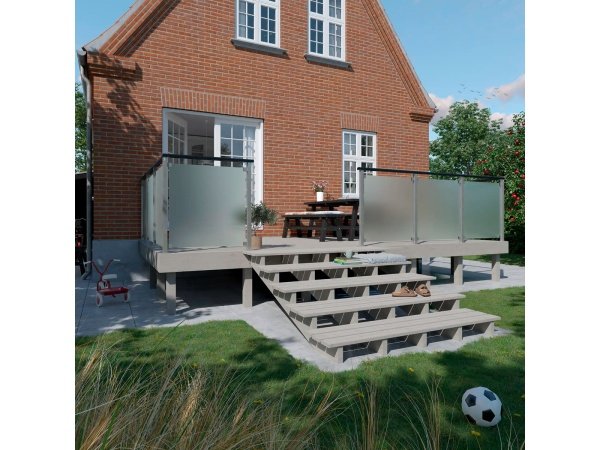 Plus terrassetrappe 5 trin