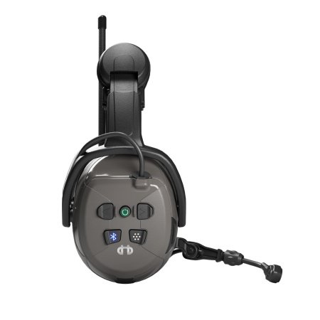 Hellberg synergy DR t/hjelm Hellberg Synergy DR hjelmmonteret med FM/DAB+ radio. Billedet viser produktet fra siden.