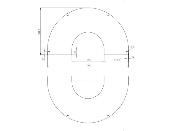 Schiedel loftkrave 11-38°. Produkt vises