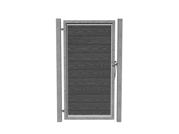 Høgild enkeltlåge T180 Høgild enkeltlåge T180, kosgrå