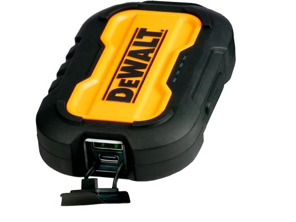 Dewalt powerbank 2-port USB-A + USB-C, IP67, 10000mah