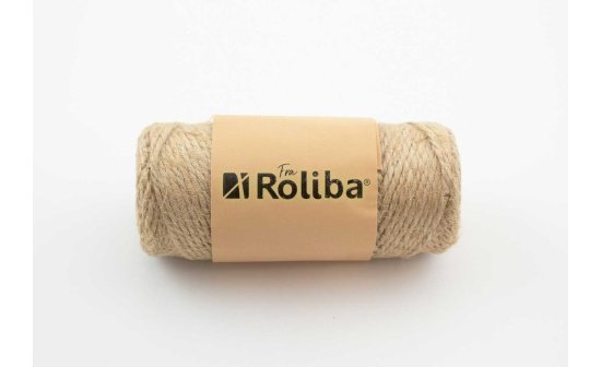 Roliba jutegarn (3-trådet)