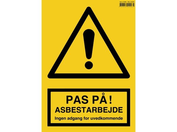 Sydvesta advarselsskilt