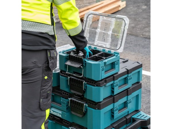 Makita Maktrak organizer. Produkt vises