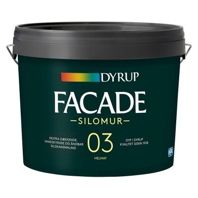 Dyrup facade silomur