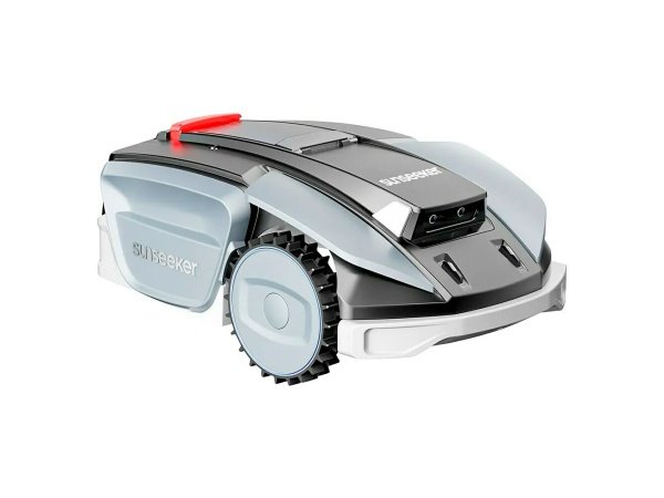 Sunseeker S5 robotplæneklipper. Produkt vises