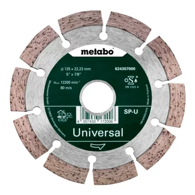 Metabo diamantskæreskive, produkt set forfra