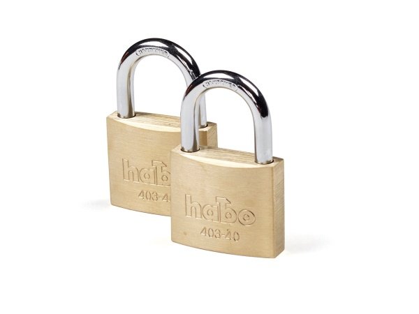 Habo hængelås 403-40 2stk/pk