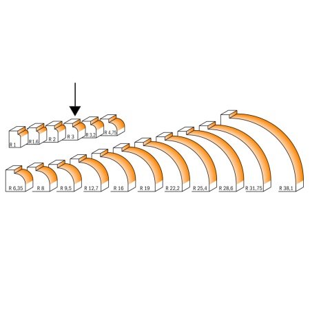 CMT afrundingsfræser