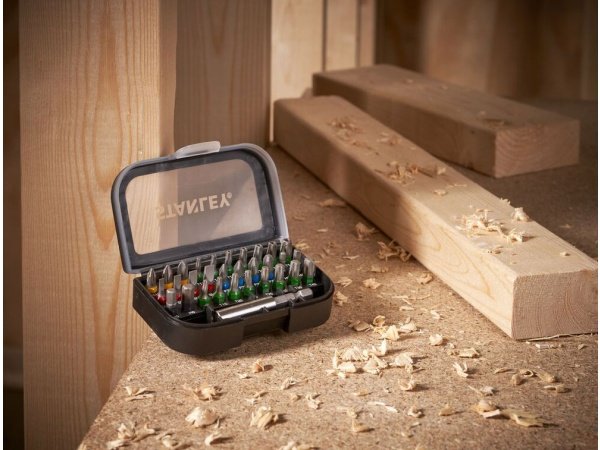 Stanley bitssæt Stanley bitssæt 31 dele