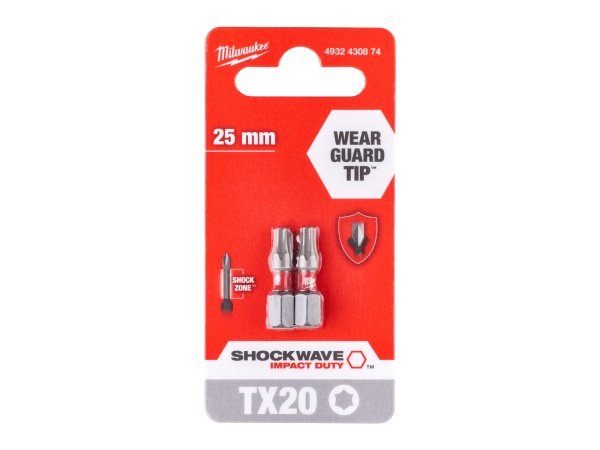 Milwaukee Shockwave bits
