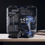 Scheppach boremaskine sæt C-DTB74/1-X 2,0Ah. Miljøbilledet viser produktet og tilbehør.