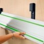 Festool holder t/føringsskinne. Produkt vises i miljø med model
