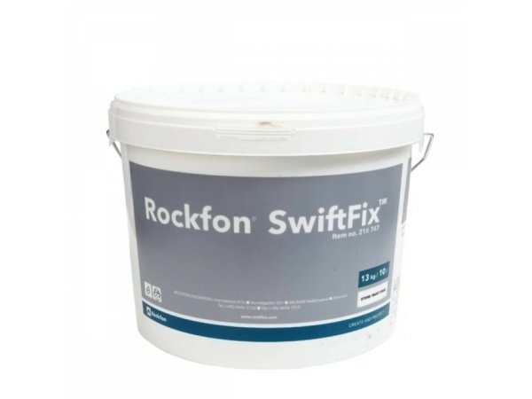 Rockfon Swiftfix lim Rockfon Swiftfix lim, produkt set forfra