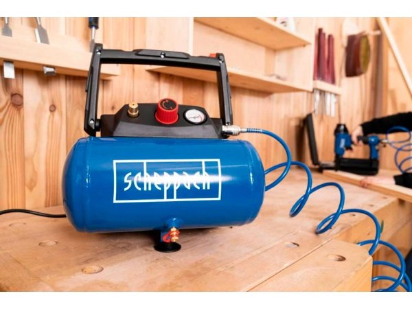 Scheppach HC06 kompressor Kraftfuld Scheppach HC06 kompressor