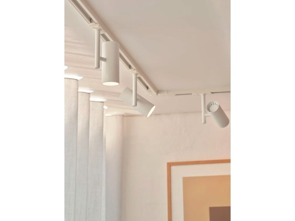 Nordlux Jerome Link Spot Skinnesystem Hvid. Billedet viser produktet med hvid baggrund.