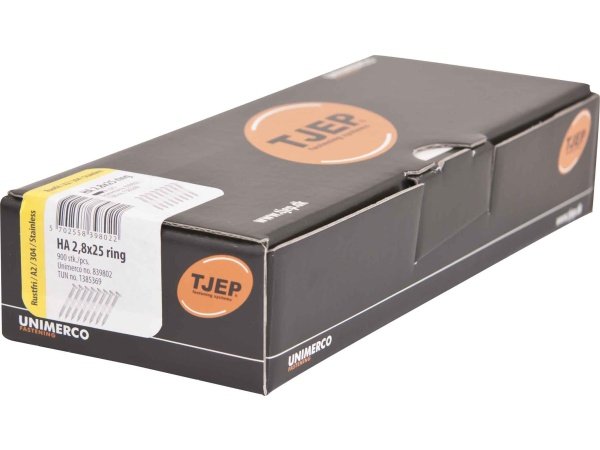 Tjep ringsøm rustfri A2 HA