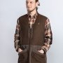 Pinewood skydevest suede brown