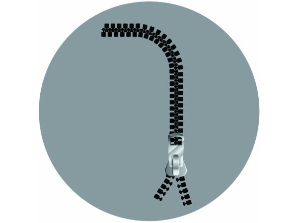 Cover dør med lynlås