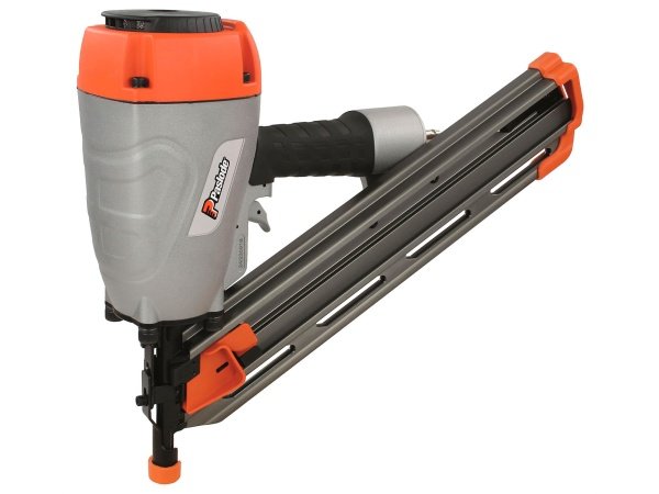 Paslode PFS100 sømpistol. Produkt vises fra siden