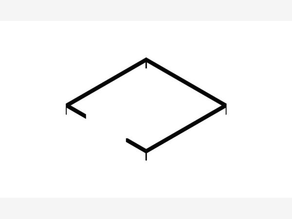 Juliana stålfundament sort