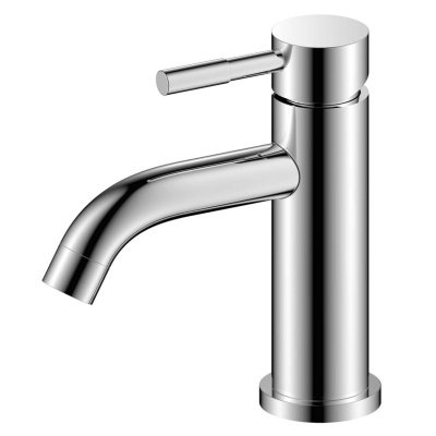 Geyser Delta håndvaskearmatur i rustfrit stål med kromfinish