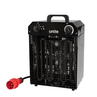 Unite varmeblæser, produkt set forfra