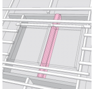 Velux hjælpespær klarlak. Velux hjælpespær klarlak.