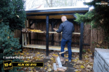 Se hvordan Kuno bygger et brændeskur