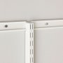Elfa bæreliste 936x36x8 mm, hvid. Miljøbilledet viser 