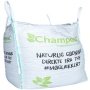 Champost eksotisk jord 900 ltr i big bag. Billedet viser produktet samlet i big bag.