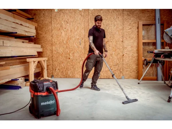 Metabo industristøvsuger Metabo industristøvsuger, produkt set forfra 1