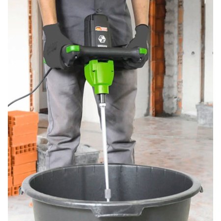 Eibenstock røreværk 1300W MXT 1300 incl. MG-140 stav. Billedet viser produktet med MG-140 blanderstav.