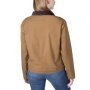 Carhartt Detroit jakke dame 106208BRN. Billedet viser produktet bagfra.