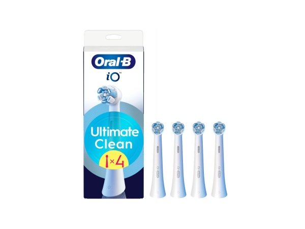 Oral-B IO børstehoveder hvid Oral-B IO børstehoveder hvid 4 stk/pk, til IO serien