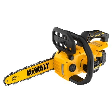DeWALT DCMCS565P1-QW kædesav med batteri og oplader.