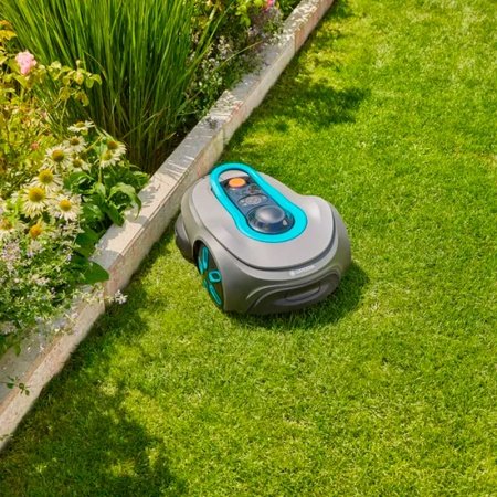 Gardena smart Sileno free 1200 m² uden kanttråd er en avanceret og kabelfri robotplæneklipper