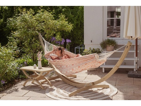 Wimex Bonavista hængekøje 10-4.dk Eksotisk stil med god komfort til dit uderum