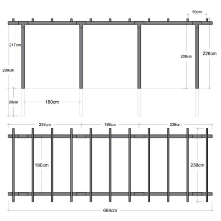 Plus Pergola Dobbelt