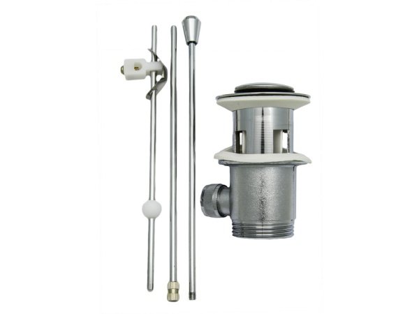 Bundventil 1 1/4 m. overløb