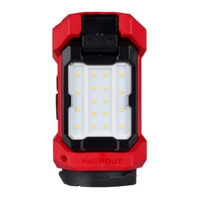 Milwaukee arbejdslampe Milwaukee arbejdslampe M12 ALIP-0. PACKOUT™ Kompatibel, 1200 Lumen. Billedet viser produktet forfra.
