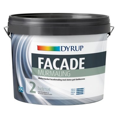 Dyrup facade murmaling