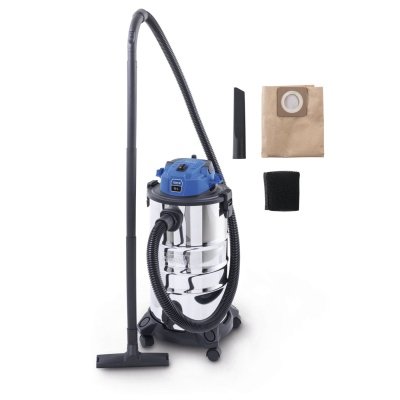 Scheppach våd/-tør støvsuger, produkt set forfra