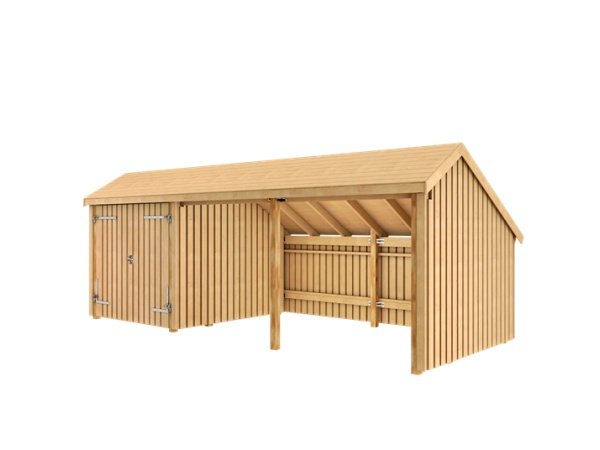 Plus redskabsskur Multihus