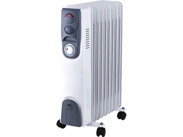 Gripo olieradiator lysgrå