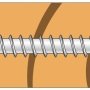 Simpson Strong-Tie CSA beslagskrue CSA5.0X40S