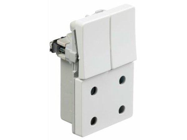 LK FUGA stikkontakt hvid