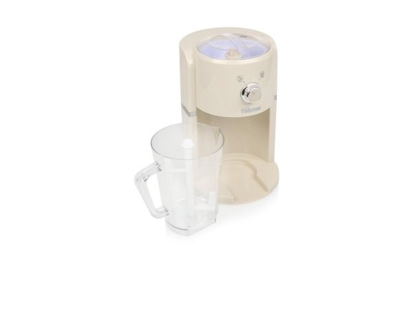 Tristar slush ice maskine Tristar slush ice maskine KD-7310. Billedet viser produktet fra siden uden indhold.